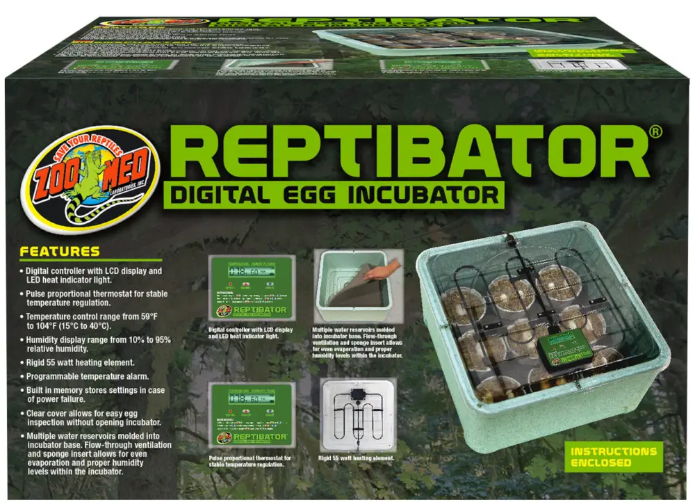 Zoomed – Incubateur digital pour reptile Prix Réduit