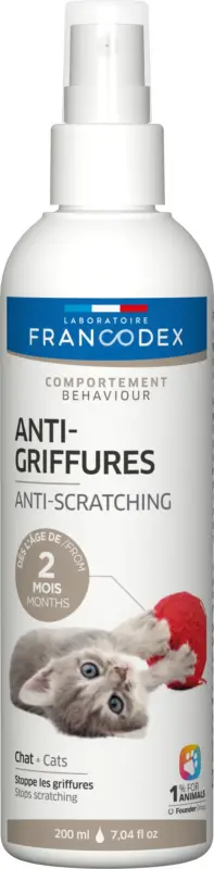 Francodex – Anti-Griffures &Eacute;duque en Douceur pour Chaton et Chat – 200ml Top Vente