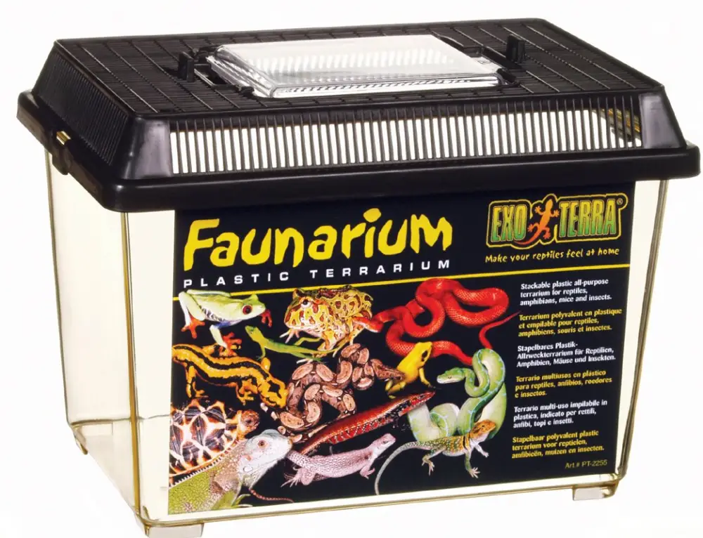 Expédition Rapide Exo Terra – Faunarium Transport S pour Reptiles – 23x15x16,5cm