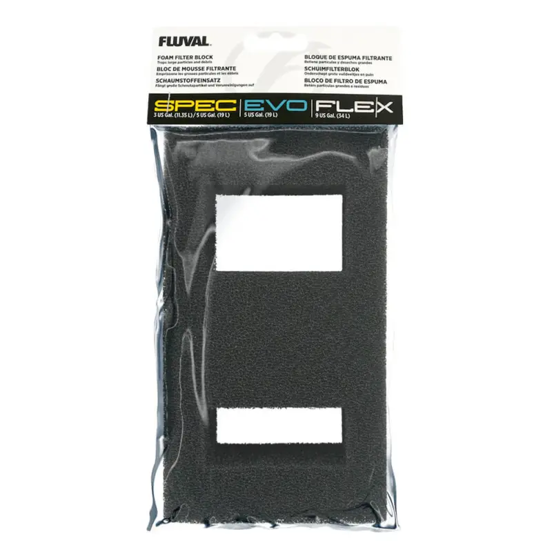 Réduction Fluval – Bloque Mousse Filtrante SPEC EVO FLEX