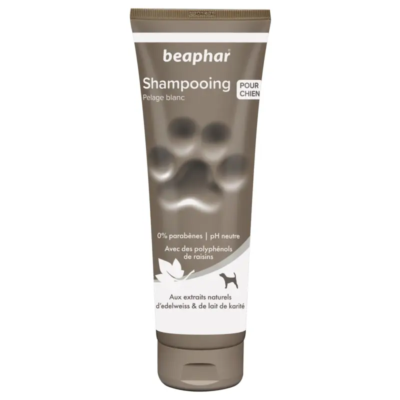 Beaphar – Shampoing pour Pelage Blanc pour Chien – 250ml Offre Du Jour