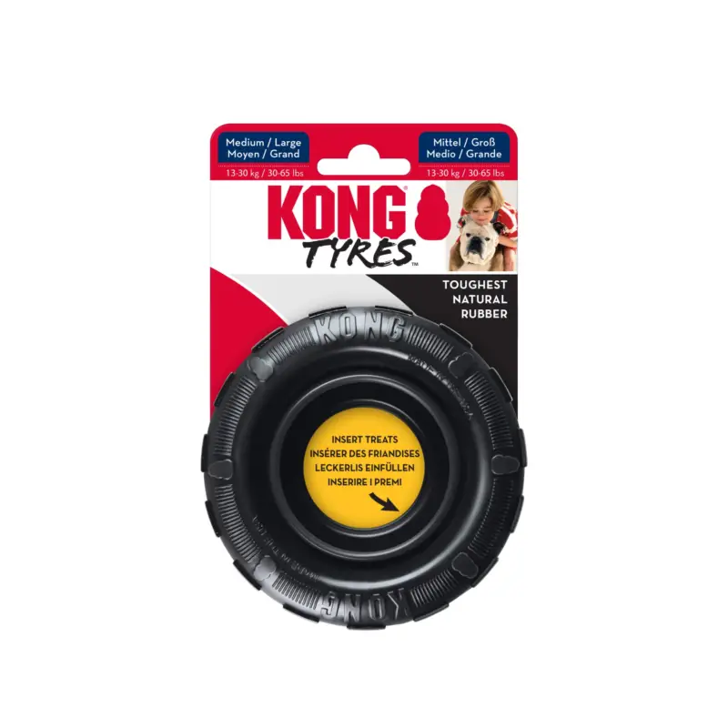 Affaire À Saisir KONG – Jouet Pneu Extreme Tyres pour Chiens