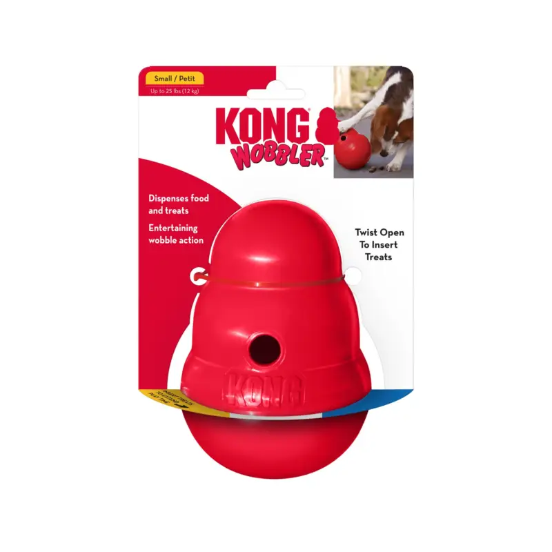 Livraison Express KONG – Jouet Distributeur Friandises Wobbler pour Chiens – S