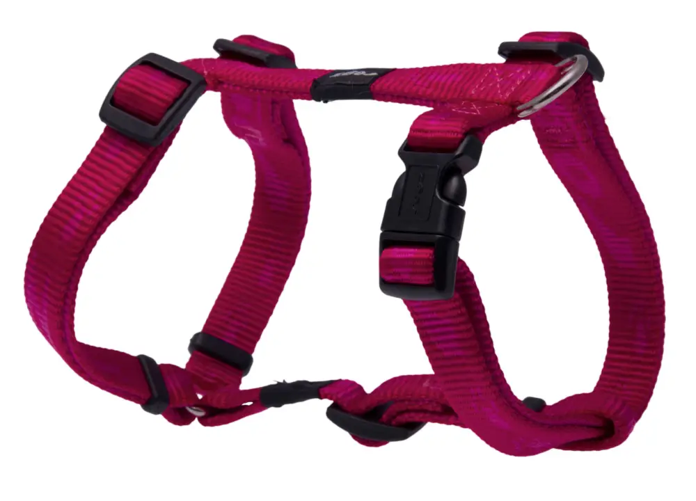 Rogz – Harnais en Nylon Rose pour Chiens Meilleure Vente