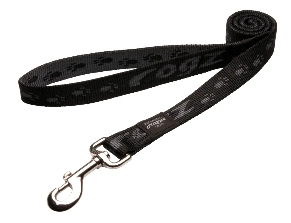 Rogz – Laisse Simple Alpinist Noir pour Chiens Réduction