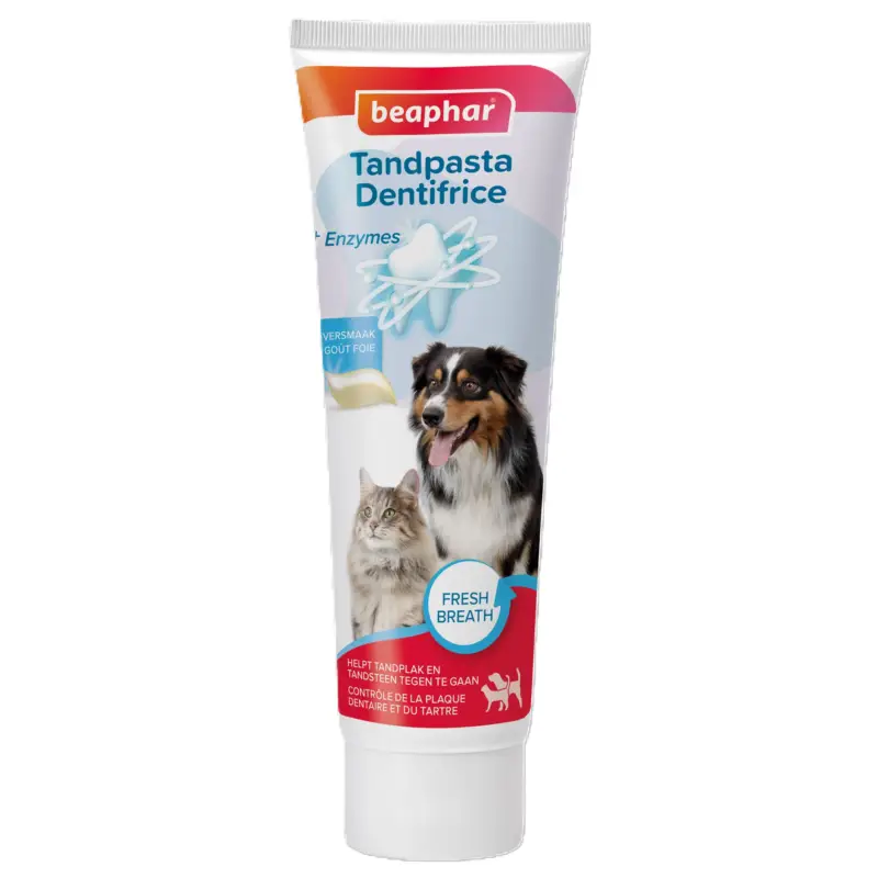 Affaire À Saisir Beaphar – P&acirc;te Dentifrice 2 Enzymes au Go&ucirc;t Foie pour Chien – 100g