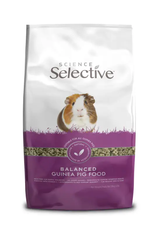 Commander Maintenant Supreme Science – Aliments Selective pour Cochon d'Inde – 10Kg
