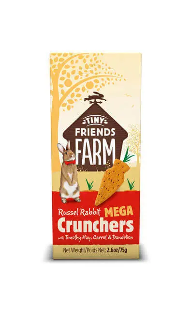 Tiny Friends Farm – Biscuits en Carottes G&eacute;antes et Pissenlit – 75g Prix Réduit