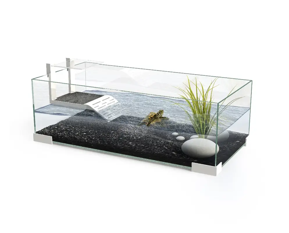 Ciano – Bac &agrave; Tortues Tartarium 60 New en Verre pour Tortues Marque