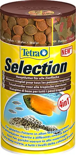 Tetra - Aliment Complet Selection 4en1 pour Poissons Tropicaux Top Vente