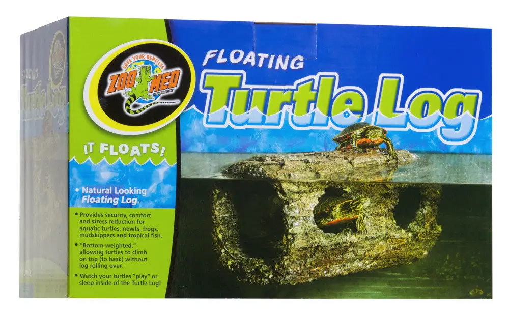 Zoomed - Rondin Flottant Floating Turtle Log pour Tortues Achat Immédiat