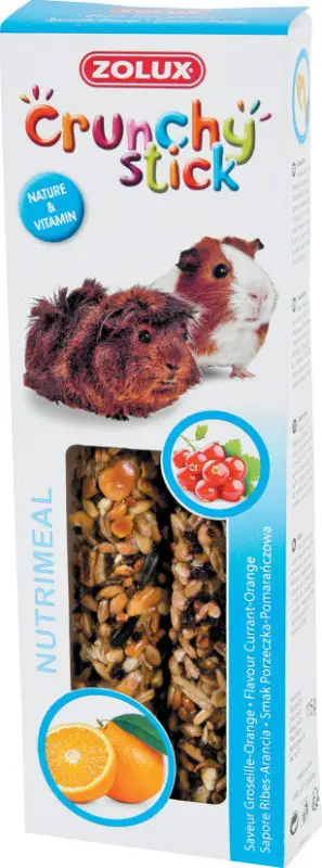 Zolux – Friandises Crunchy Stick Groseille et Orange pour Cochon d'Inde – 115g Bon Marché