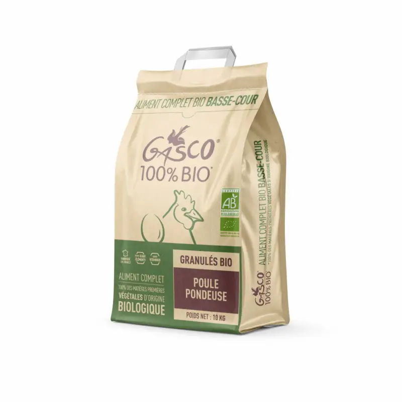 Populaire Gasco – Alimentation Cot&Co Bio pour Poules Pondeuses -10Kg