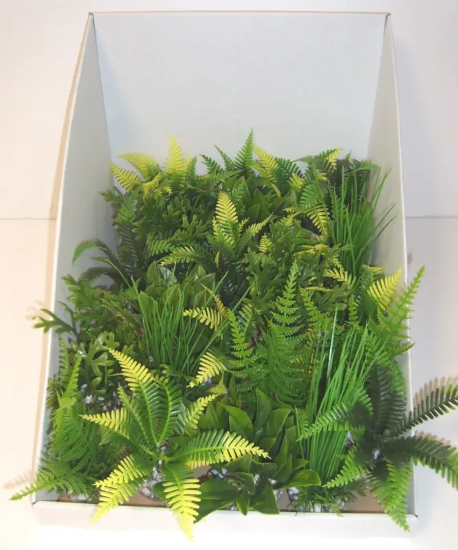 D&eacute;coration Plante en Plastique R&eacute;cif Vert – PM Paiement Sécurisé