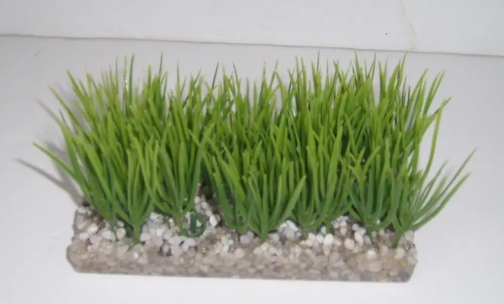 Décoration Plante en Plastique Barre Gazon Retour Gratuit