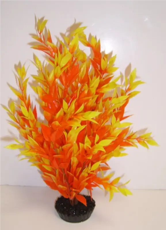 Offre Limitée D&eacute;coration Plante en Plastique Buisson – Orange
