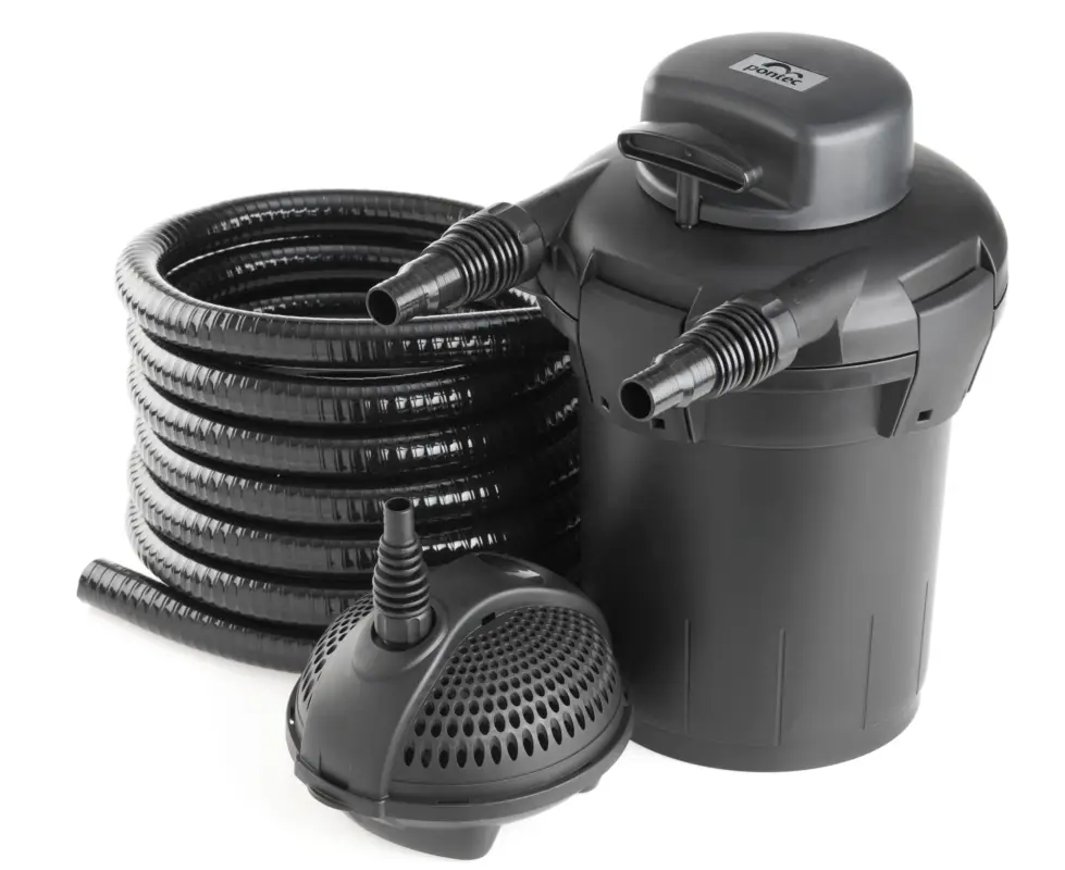 Seulement Aujourd&rsquo;hui Pontec – Kit de Filtration PondoPress Set 5000 pour Bassin