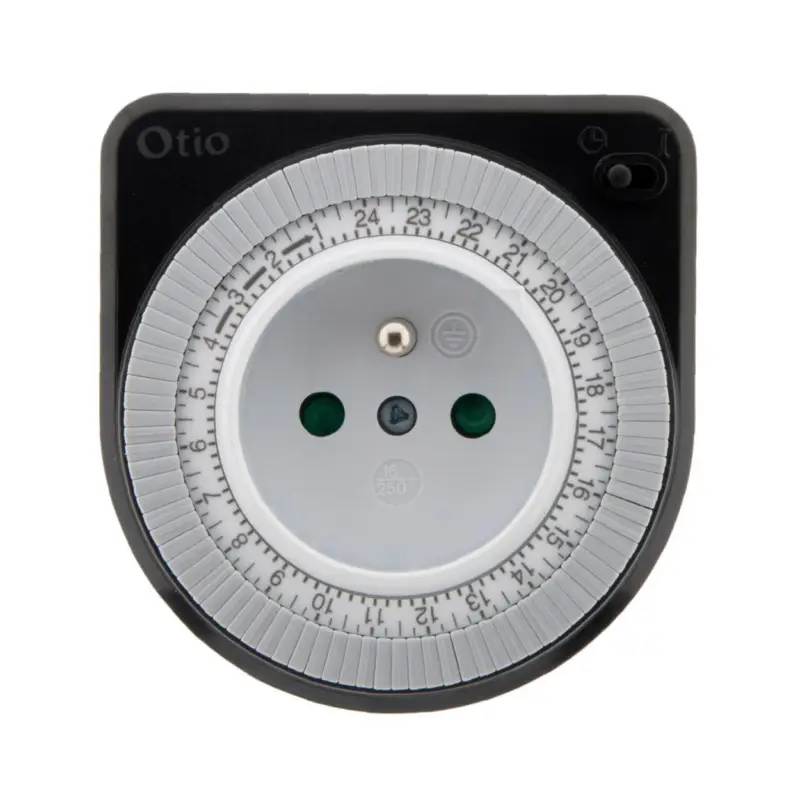 Otio – Programmateur M&eacute;canique – Noir Prix Promo