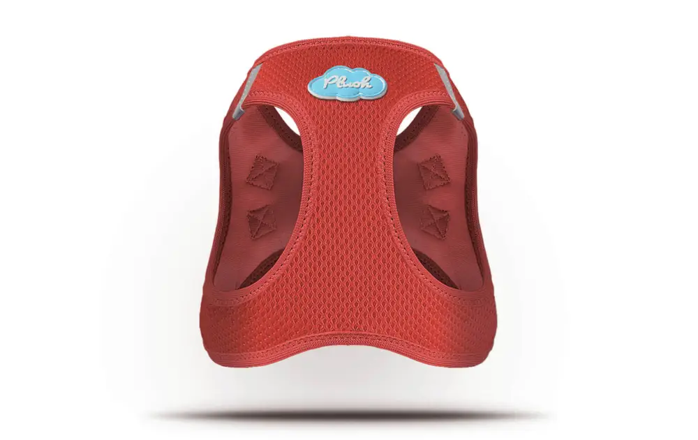 Curli - Harnais Veste Air Mesh en Rouge pour Chiens - XL Offre Limitée