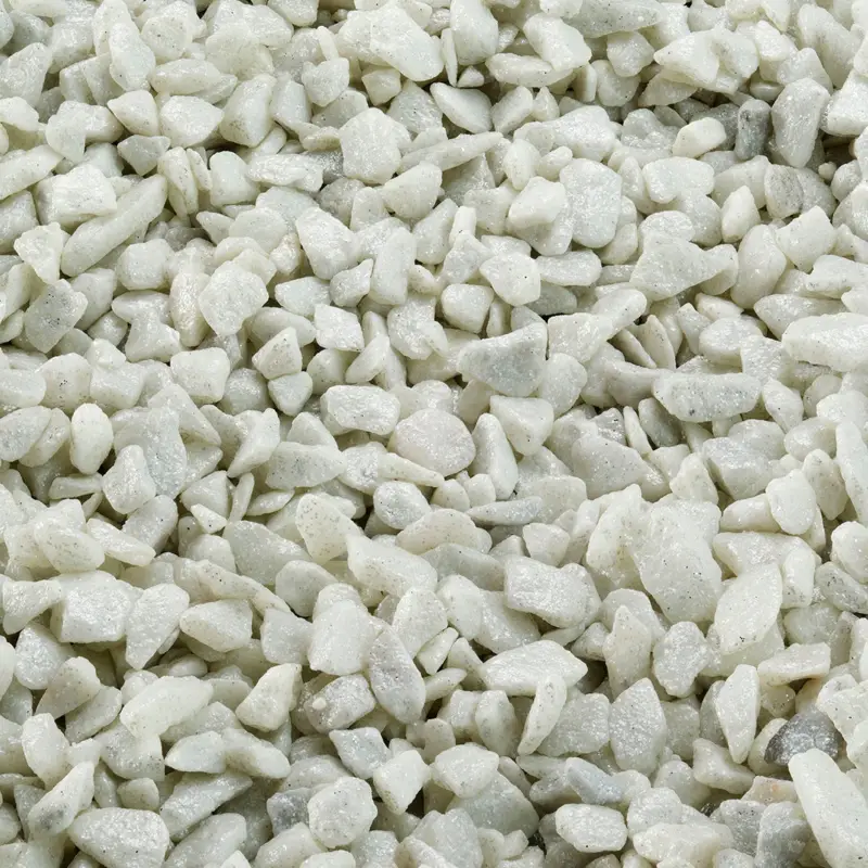 Pas Cher Aquadella - Graviers Glamour Stone Blanc pour Aquarium - 2Kg