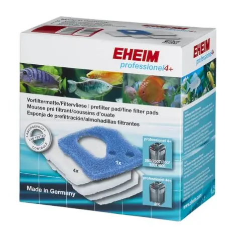 Jusqu'à Épuisement Des Stocks Eheim - Set Ouate + Mousse de Pré-filtration pour Filtre Professionnel 4+