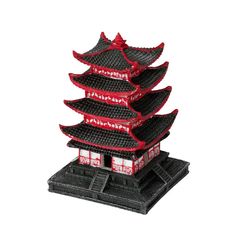 Pas Cher Aquadella – D&eacute;coration Pagade Chinoise S pour Aquarium – 10x10x14cm
