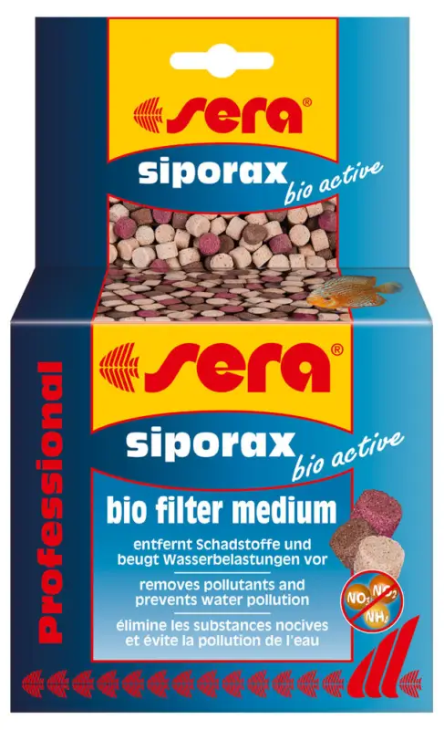 Sera - Conditionneur en Granulés Siporax Bio Active Professional pour Aquarium - 500ml/210 g Seulement Aujourd'hui