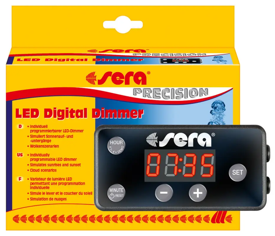 Sera - Contrôleur de Lumière LED Digital Dimmer pour Aquarium Nouvel Arrivage