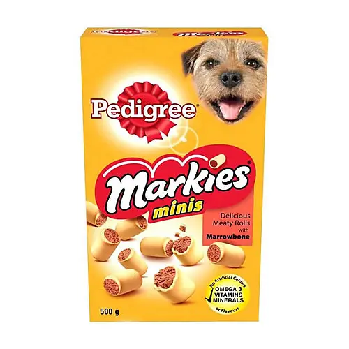 Commande En Gros Pedigree - Biscuits Markies Mini pour Petit Chien - 500g