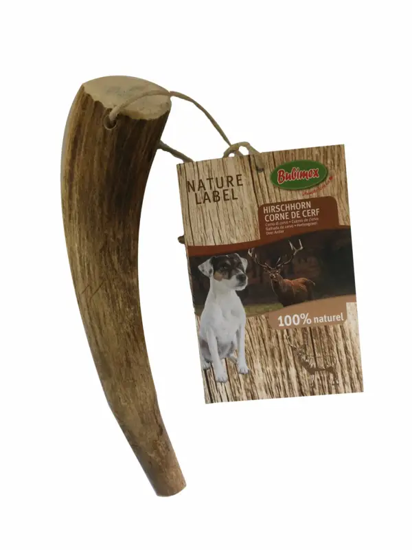 Bubimex - Bois de Cerf pour Chiens - M Jusqu'à Épuisement Des Stocks