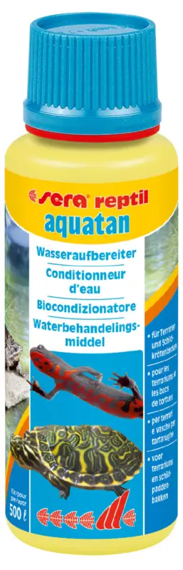 Sera - Conditionneur d'Eau Aquatan pour Terrarium - 100ml Authentique