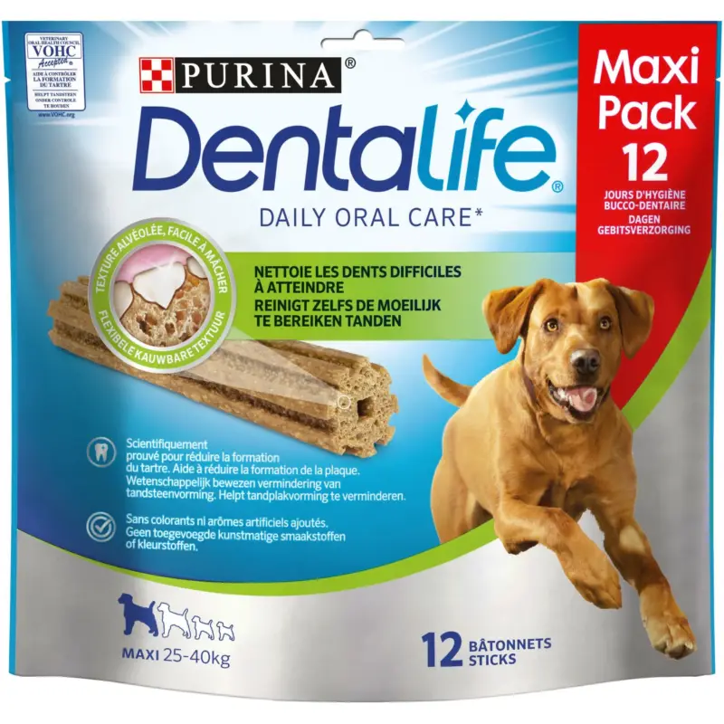 Dentalife - Bâtonnets à Mâcher Maxi pour Chien - 426g Usine Directe