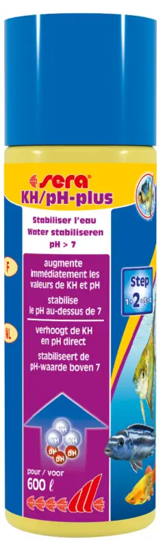 Vente Directe Sera – Stabilisateur d'Eau KH/pH-Plus pour Aquarium – 100ml