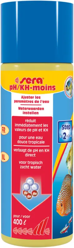 Meilleur Choix Sera – R&eacute;ducteur pH/KH-Moins pour Eau Douce Tropicale – 100ml