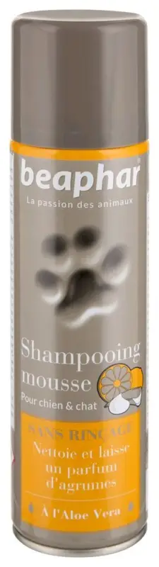 Beaphar - Spray Shampoing Mousse pour Chiens et Chats - 250 ml Commander Maintenant