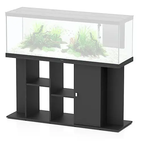 Marque Aquatlantis - Meuble pour Aquarium Style LED 150 - Noir