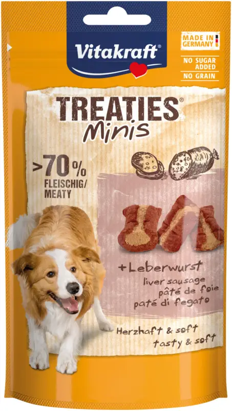 Vitakraft – Treaties Minis P&acirc;t&eacute; de Foie – 48g Meilleure Vente