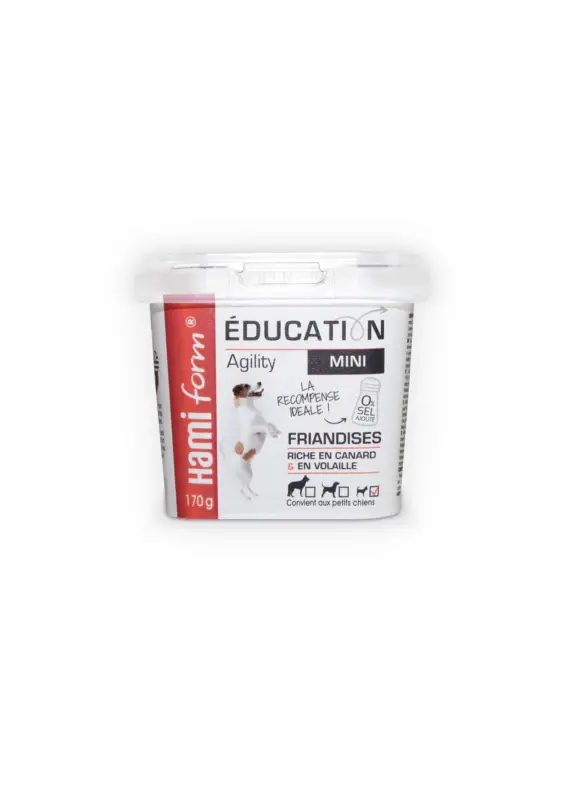 Achat Immédiat Hamiform - Friandises Education Mini Canard et Volaille - 170g