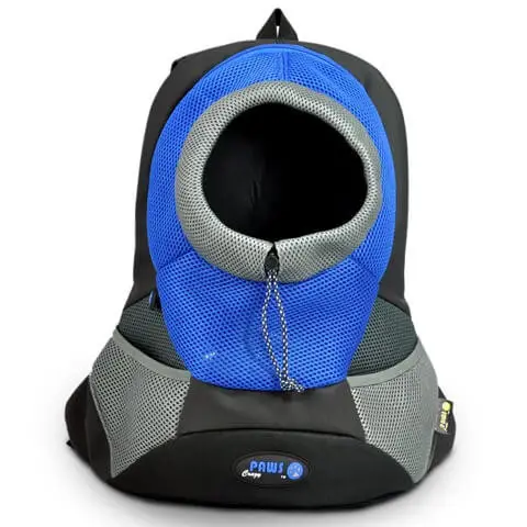 Paiement Sécurisé Animalis – Sac &agrave; Dos Transport pour Chien et Chat – Bleu