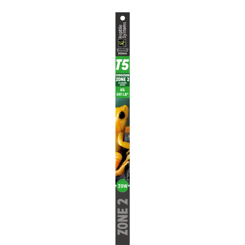 Paiement Sécurisé Reptile Systems – Tube N&eacute;on T5 Zone 2 UVI 850mm pour Reptiles – 39w