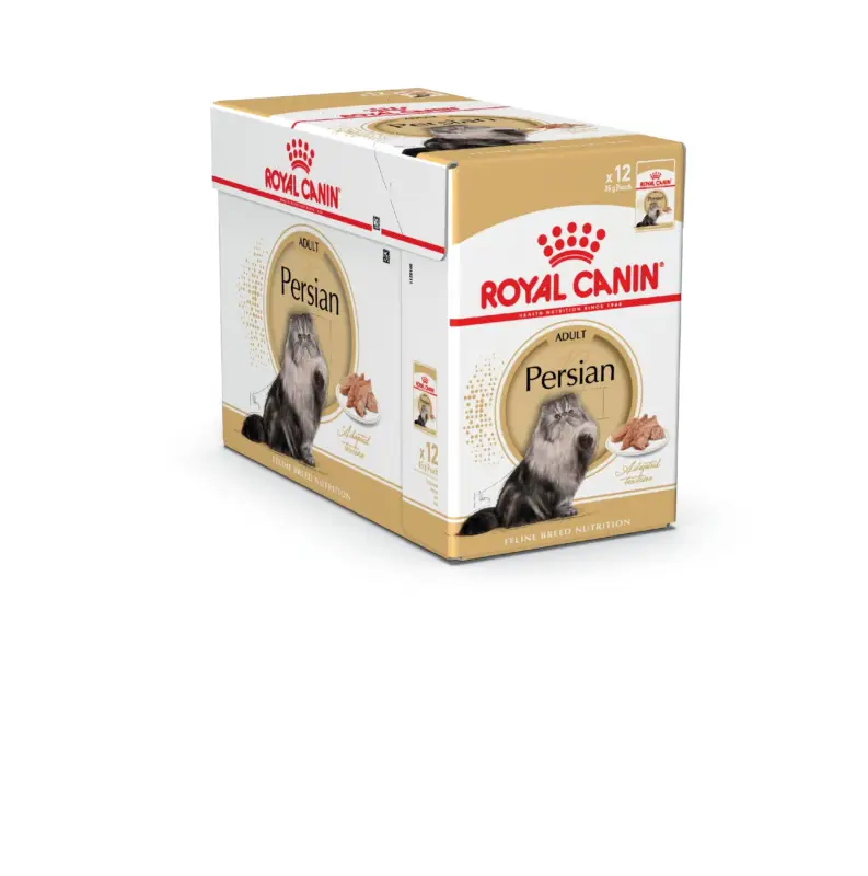 Royal Canin - Sachets Persian en Mousse pour Chat - 12x85g Expédition Rapide