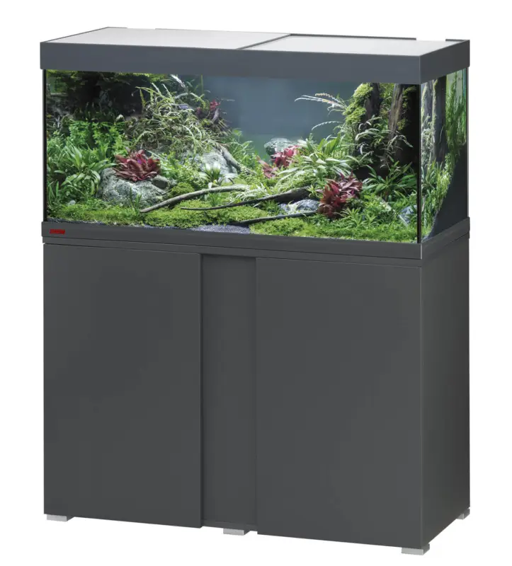 Eheim - Aquarium Vivaline LED de 180L avec Meuble - Anthracite Promotion