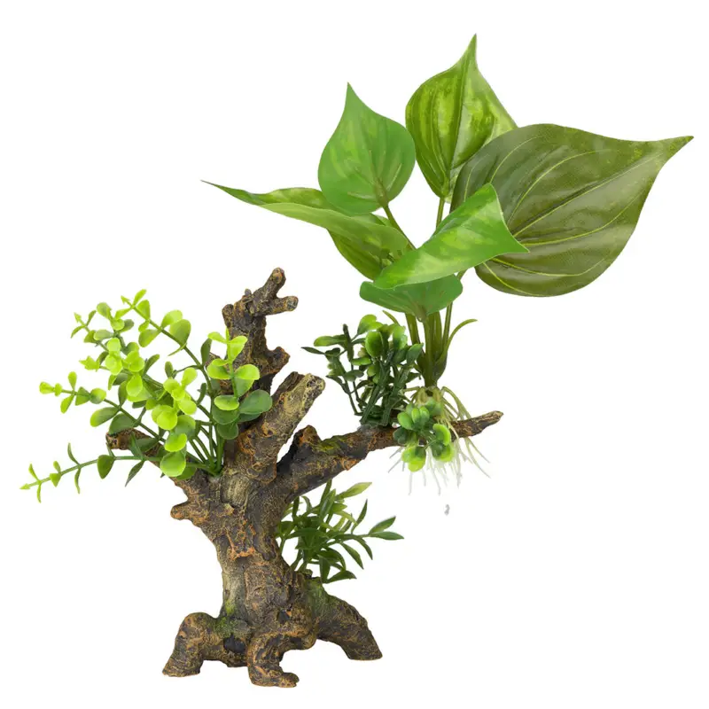 Aquadella - Décoration- Florascape 6 S pour Aquarium - 14,5x9x16,5cm Offre Spéciale