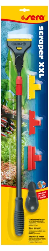 Sera - Raclette de Vitre Scraper pour Aquarium - XXL Commander Vite