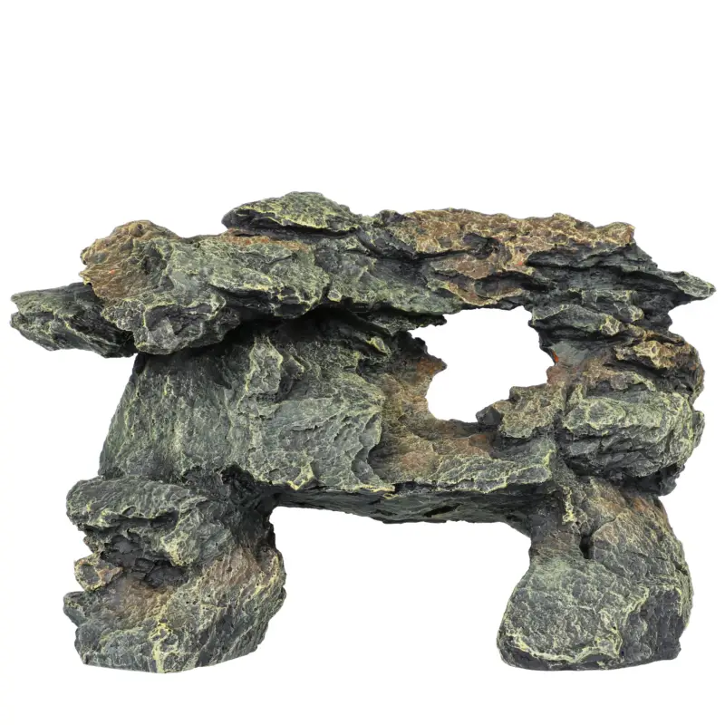 Aquadella - Décoration Slate M pour Aquarium - 31x23,5x20cm Jusqu'à Épuisement Des Stocks