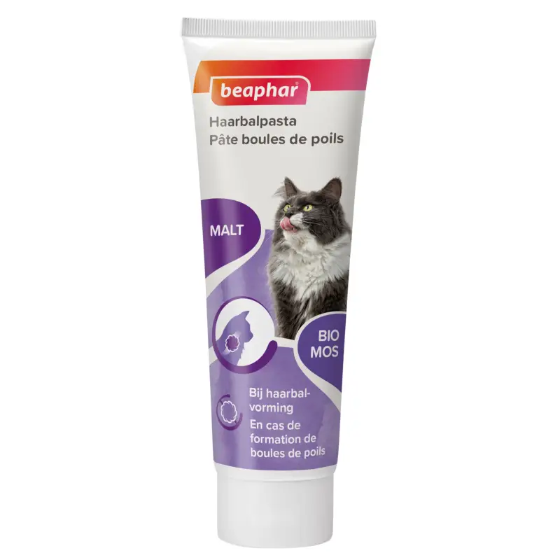 Beaphar - Pâte Anti Boule de Poils au Malt pour Chat - 100g Super Prix