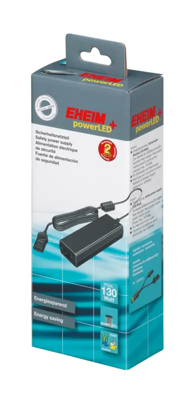 Eheim – Alimentation Electrique de S&eacute;curit&eacute; PowerLED+ pour Aquarium – 130W Offre Limitée