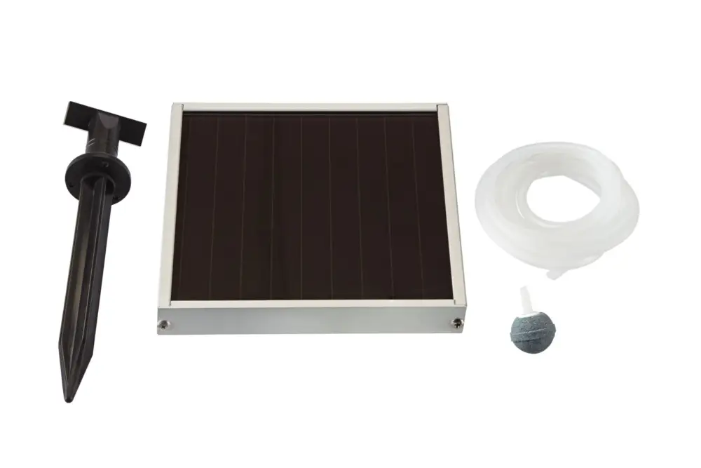 Nouveauté Pontec – Pompe &agrave; Air Flottante PondoSolar Air 150 Plus pour Bassin