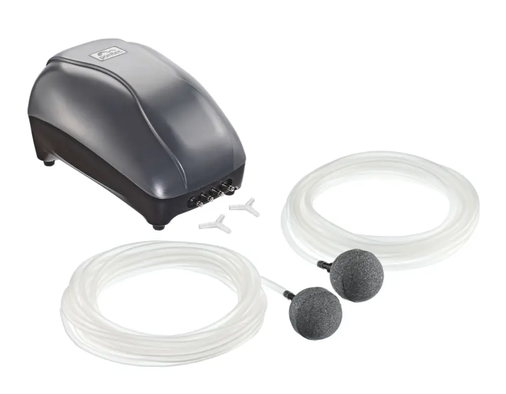 Petit Prix Pontec - Kit Pompe à Air PondoAir Set 900 pour Bassin - 900 l/h