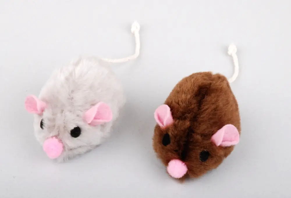 Anka – Jouet 2 Woolen Mice pour Chats – 7cm Nouvelle Collection